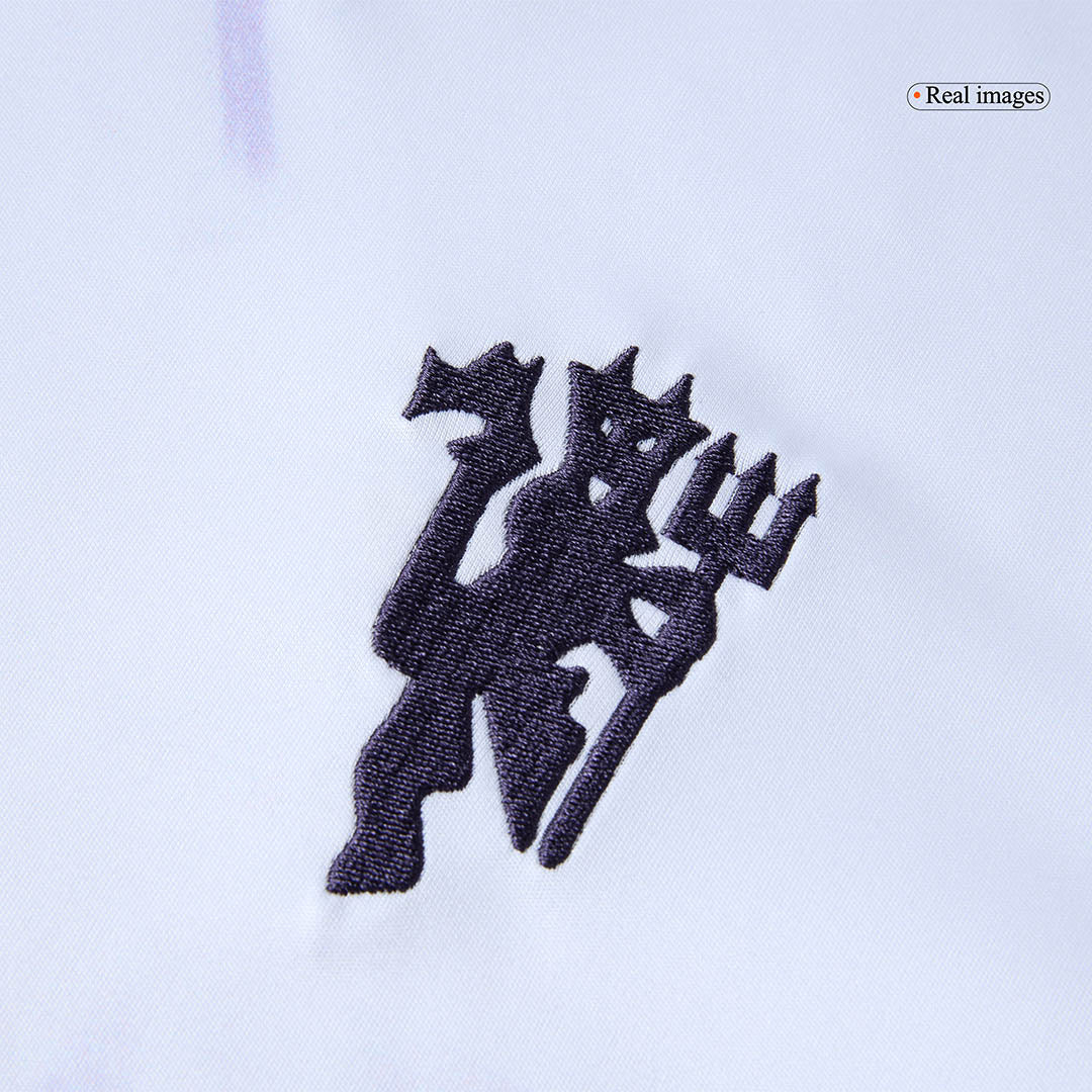 Manchester United Extérieur Maillot Kit 2025/26 Blanc