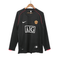 Retro Manchester United Extérieur Maillot Manches Longues 2007/08