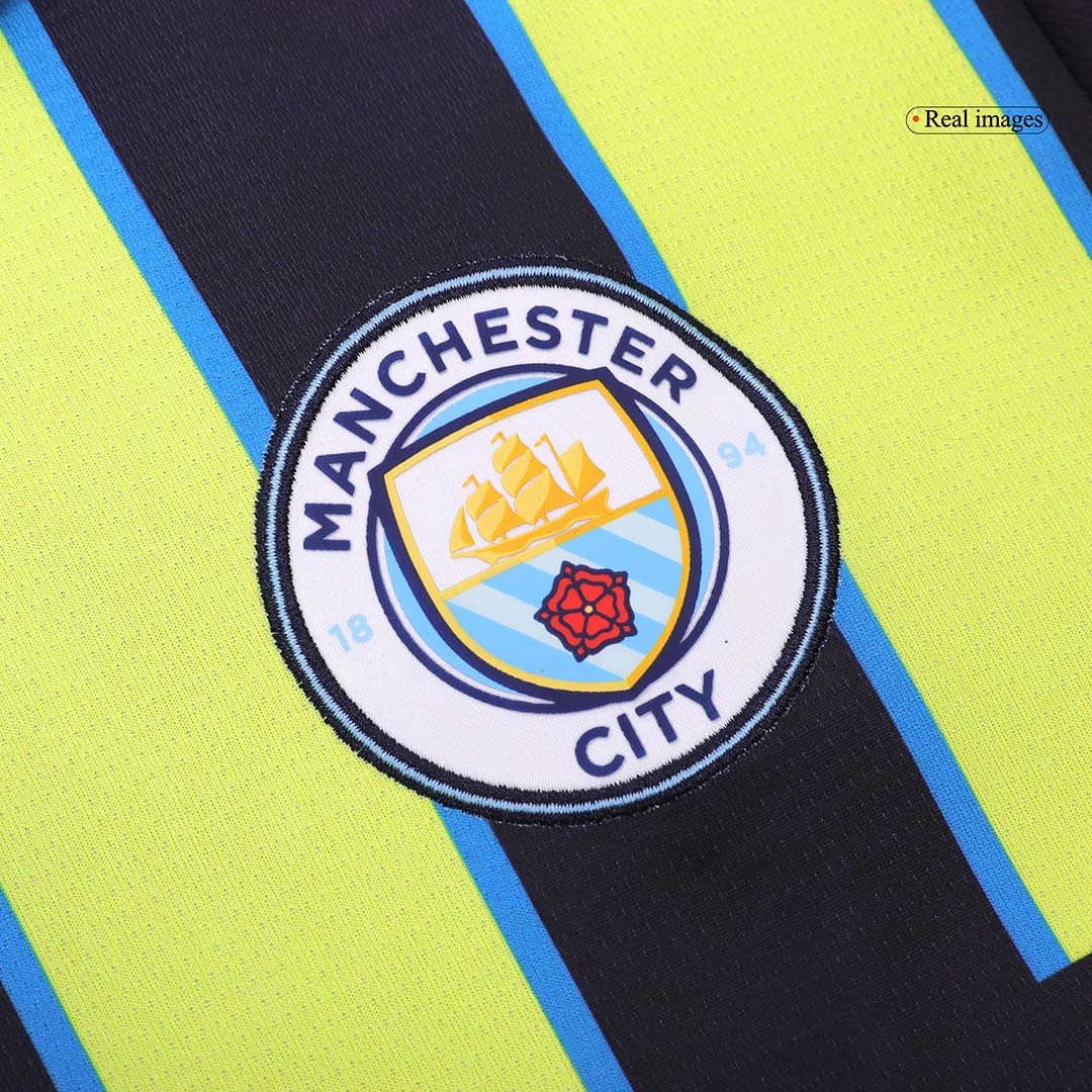 Maillot de Foot FODEN #47 Manchester City Extérieur Maillot 2024/25