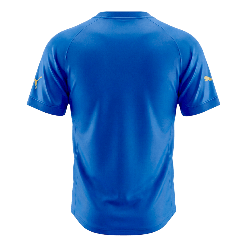 Retro Italie Domicile Maillot 2004 Bleu