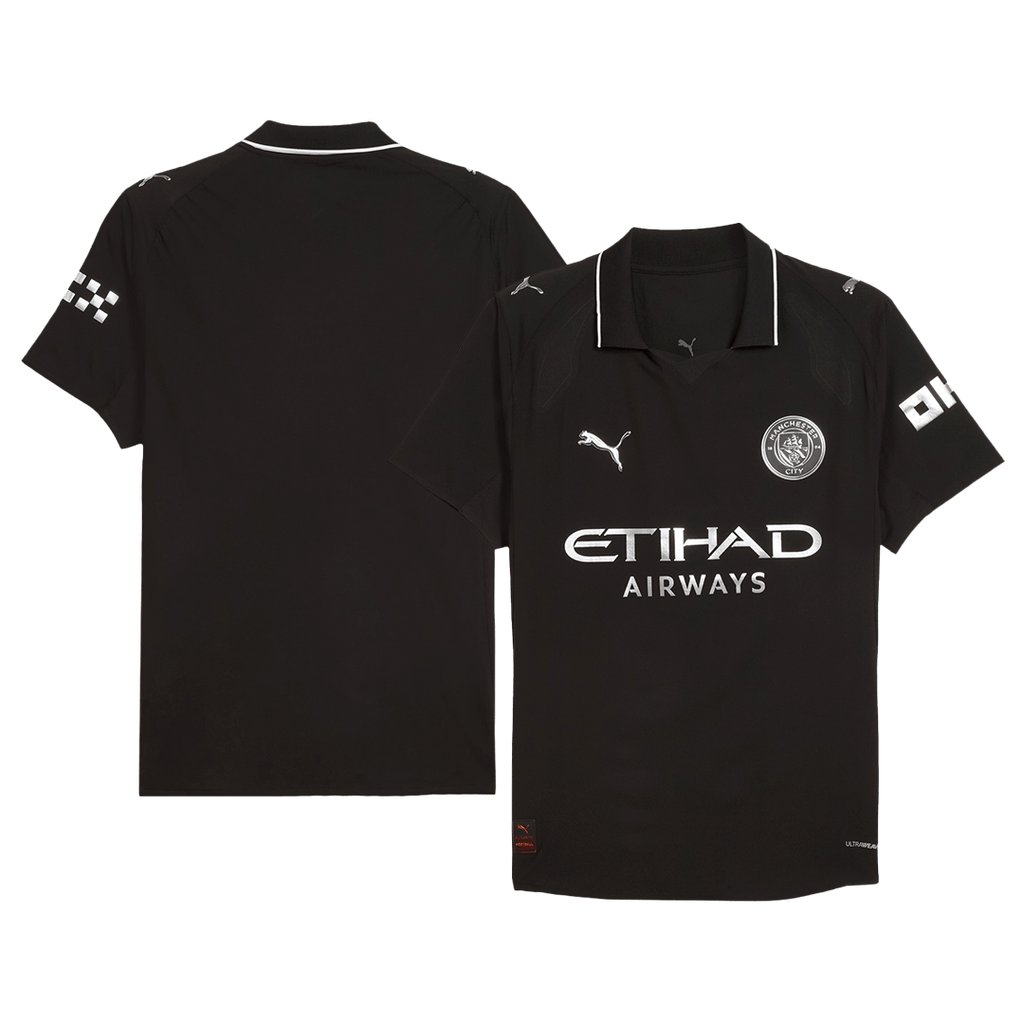 Manchester City Extérieur Maillot 2025/26 Authentique