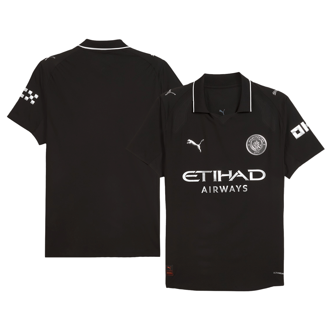Manchester City Extérieur Maillot 2025/26 Authentique
