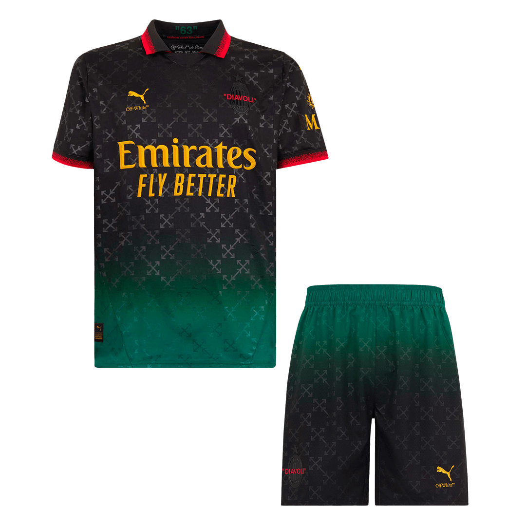 Milan AC Fourth Away Maillot Kit 2024/25