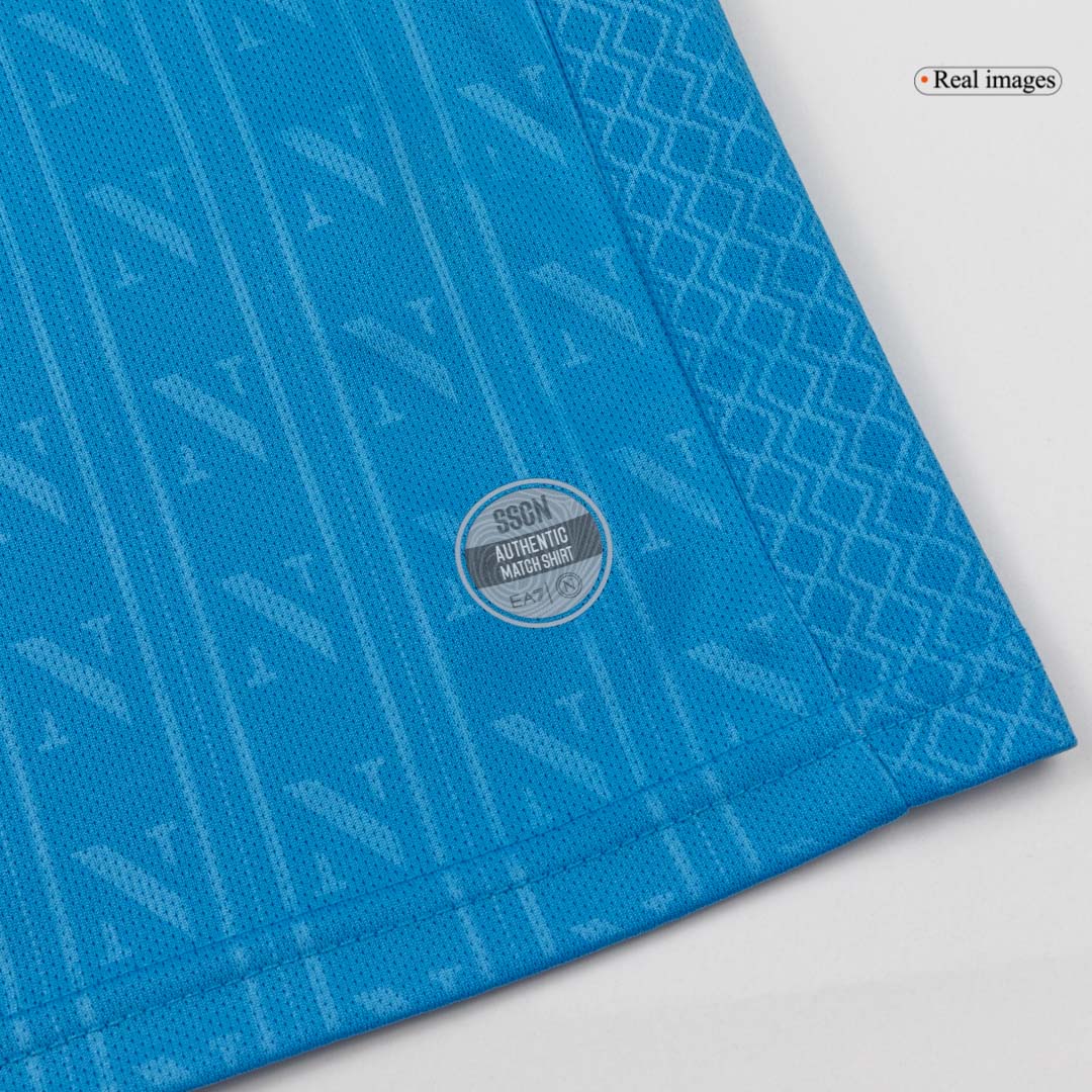 Naples Domicile Maillot Kit 2025/26 Enfant Bleu