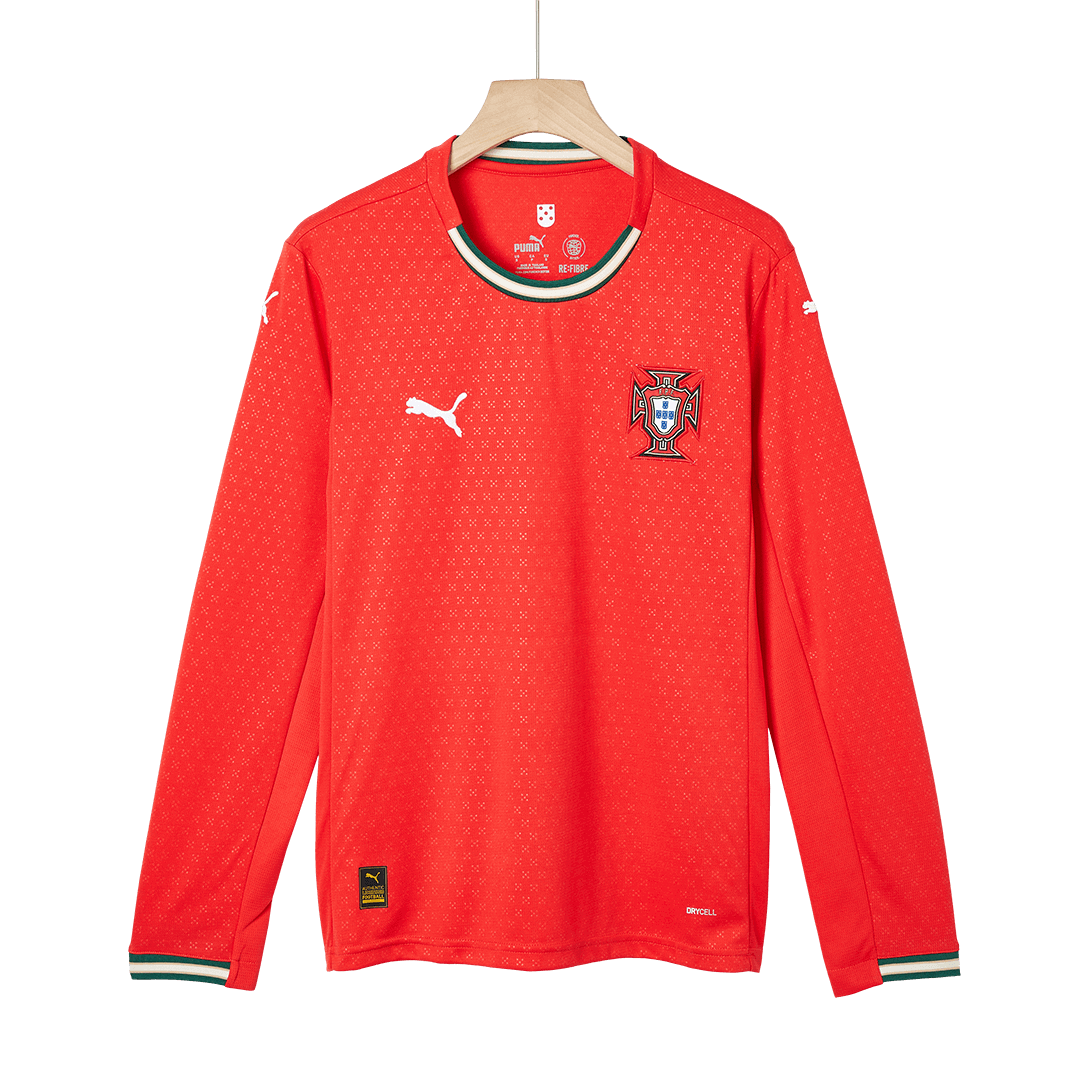 RONALDO #7 Portugal Domicile Maillot Manches Longues 2025