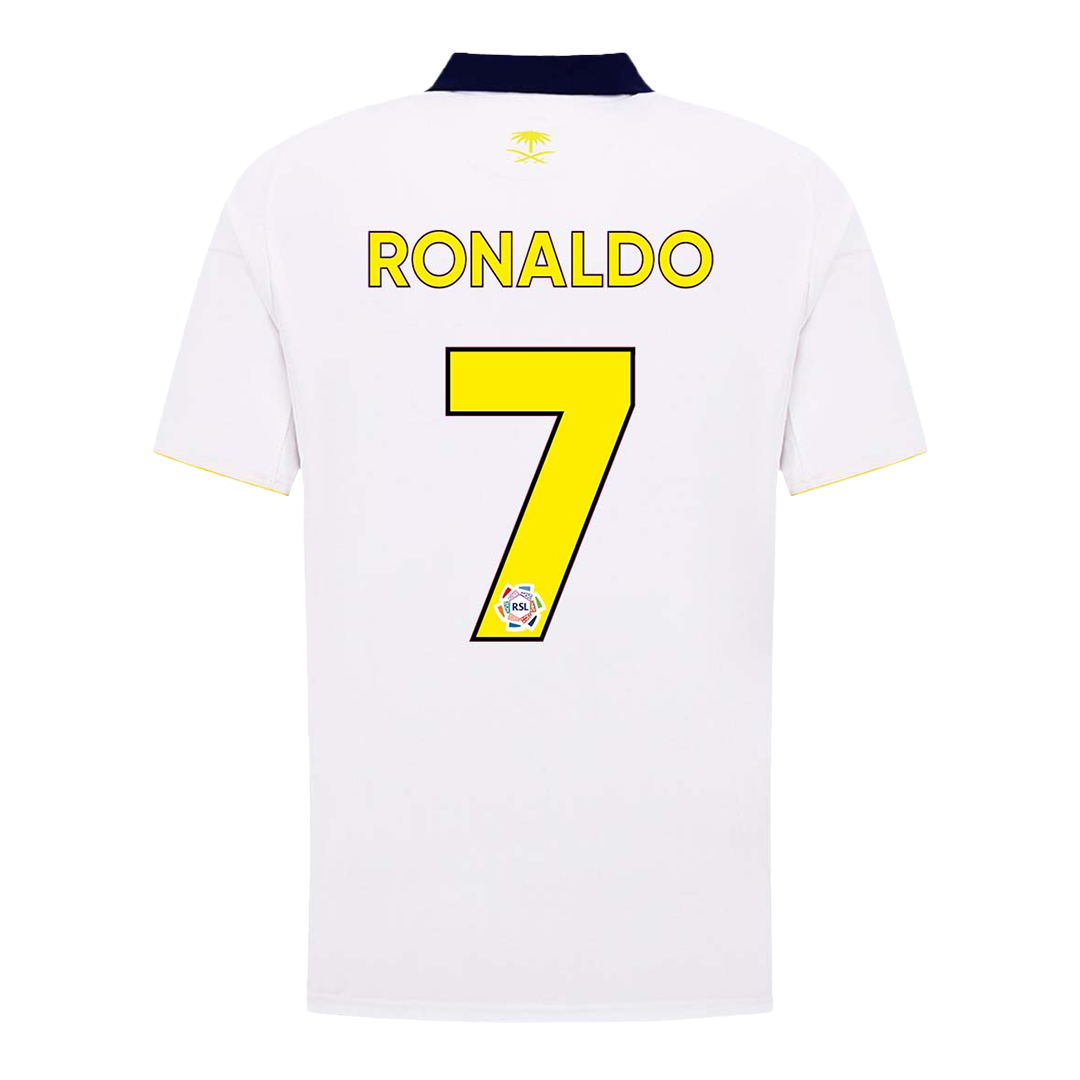 RONALDO #7 Al Nassr Third Maillot 2025/26 Blanc