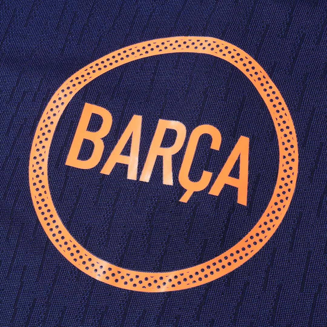 Barcelone Sweatshirt Kit 2025/26 Enfant Black&Orange