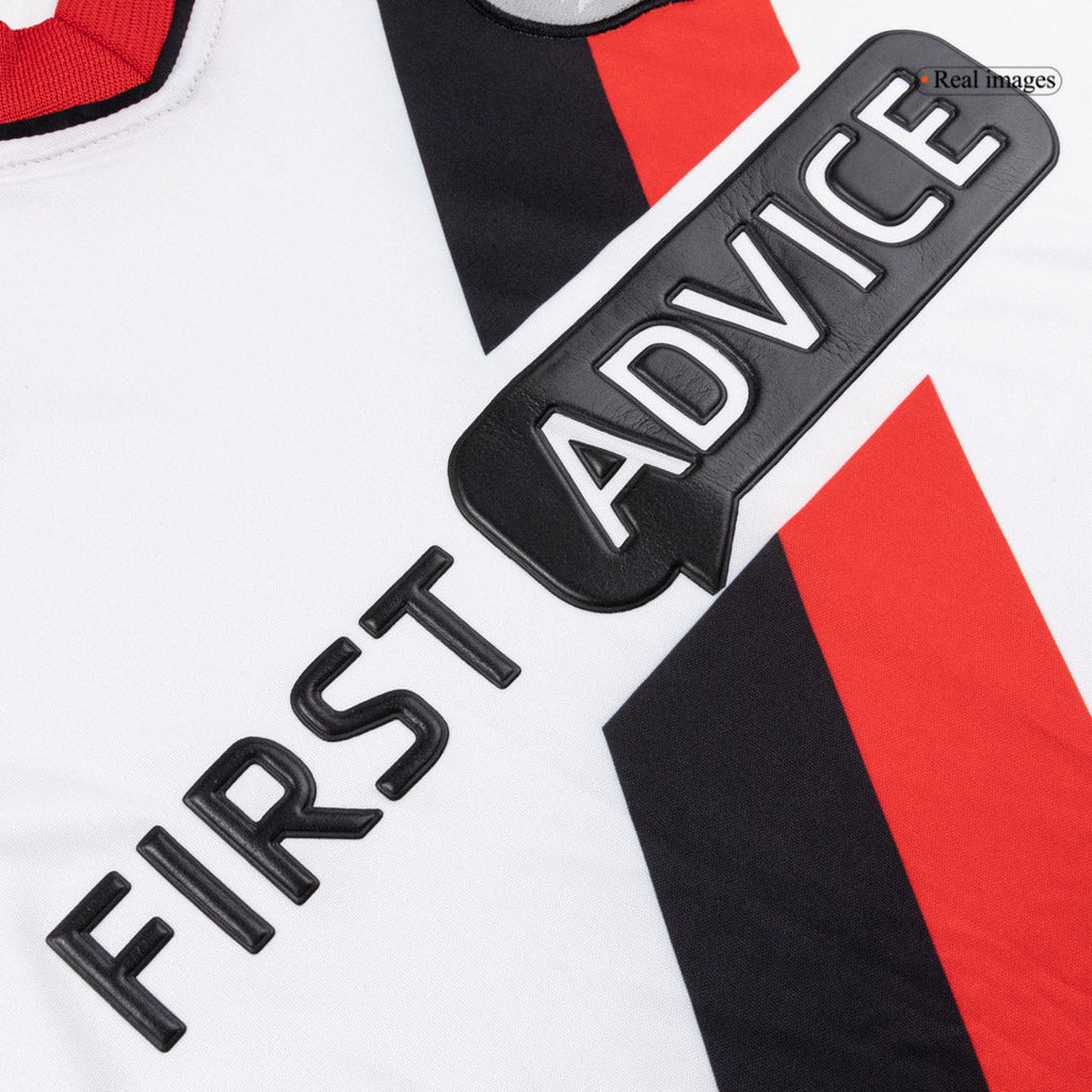 Retro Manchester City Extérieur Maillot 2002/03 Blanc