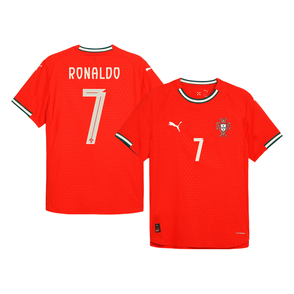 RONALDO #7 Portugal Domicile Maillot 2025 Authentique