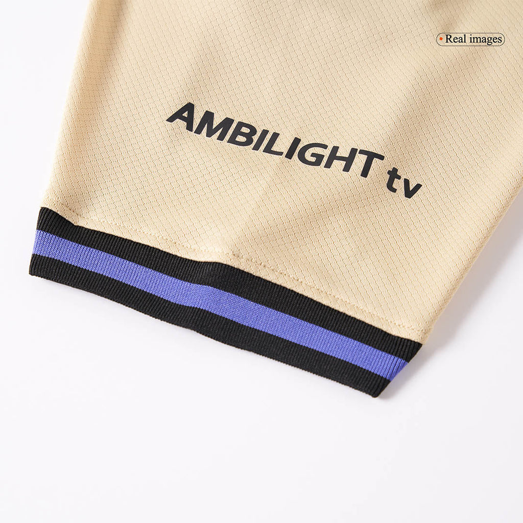 RAPHINHA #11 Barcelone Extérieur Maillot 2025/26 Jaune - UCL