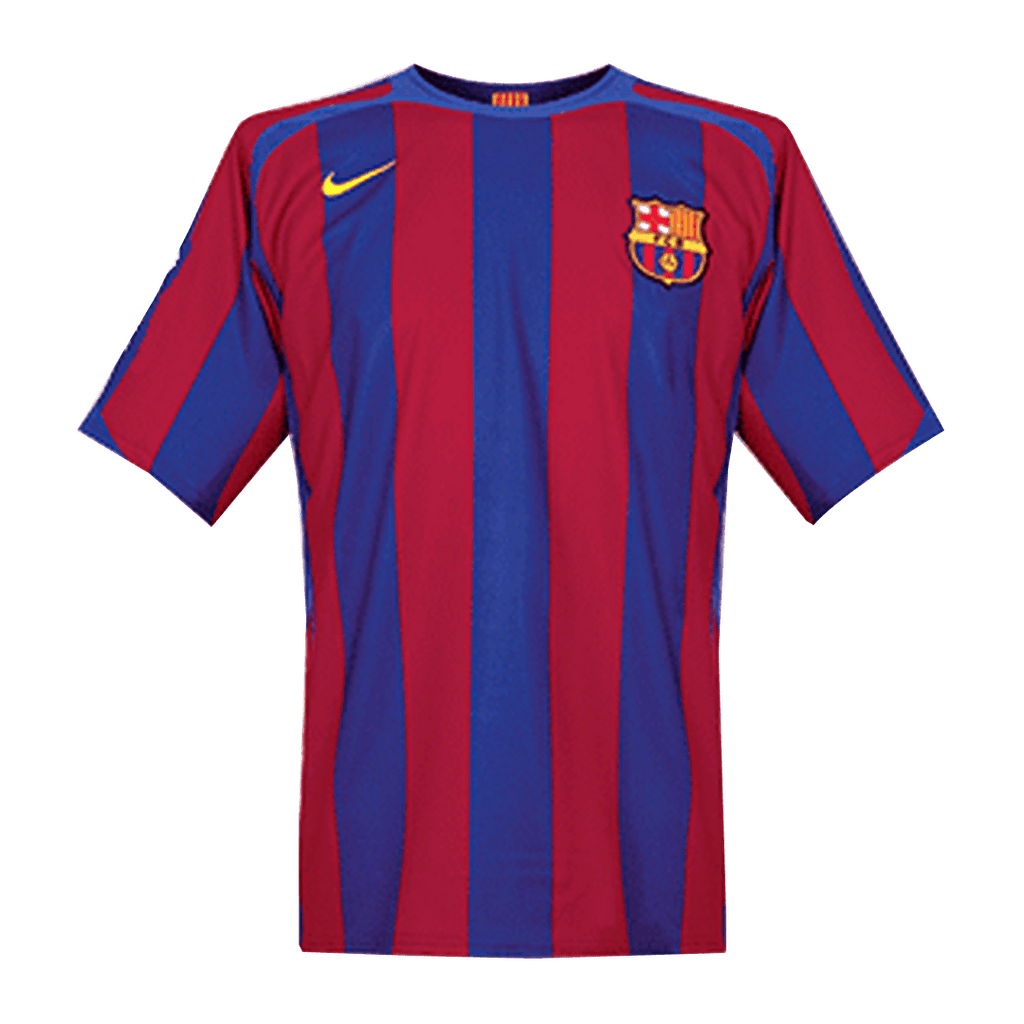 Retro Barcelone Domicile Maillot 2005/06 - UCL