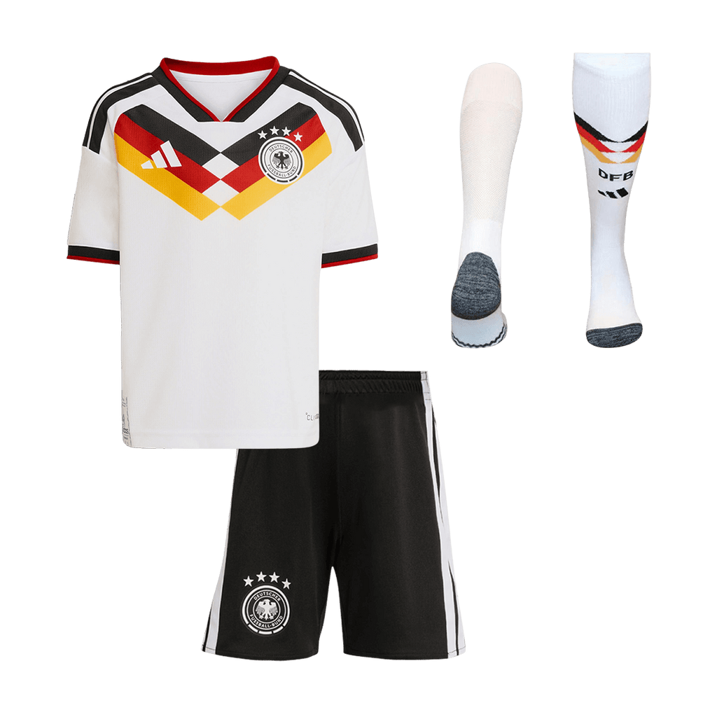 Allemagne Domicile Maillot Kit - Coupe du Monde 2026 Enfant Blanc