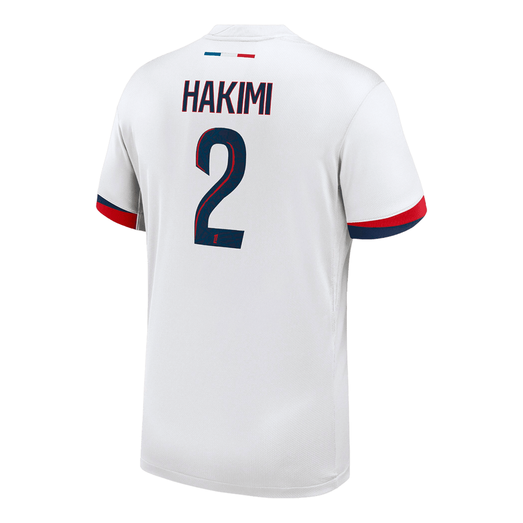 HAKIMI #2 Les Paris Extérieur Maillot 2025/26 Blanc Joueur