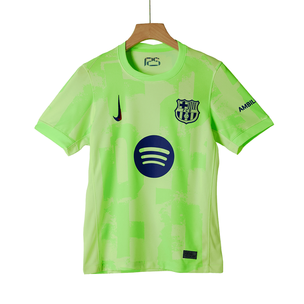 Barcelone Third Maillot 2024/25 Spotify Logo Without Text - Super Grande Taille