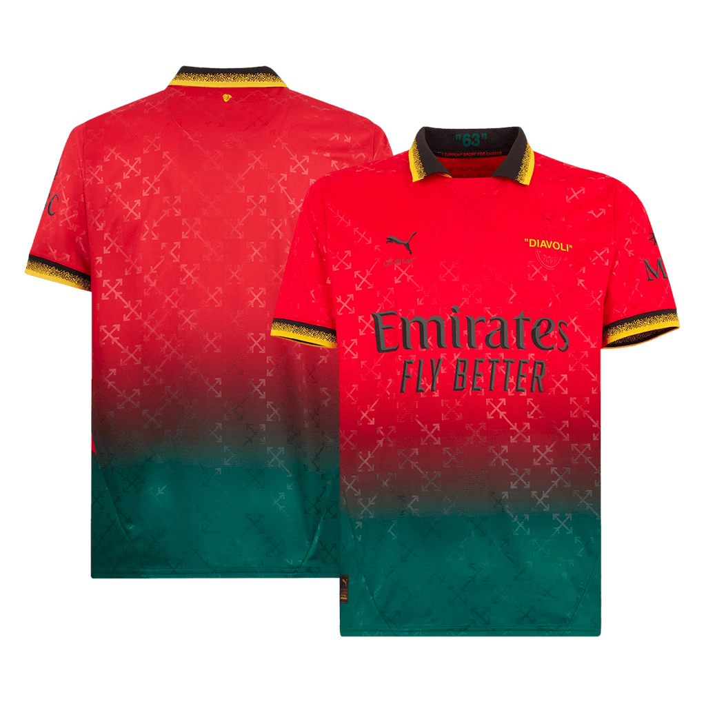 Milan AC Fourth Goalkeeper Maillot 2024/25 Grande Taille