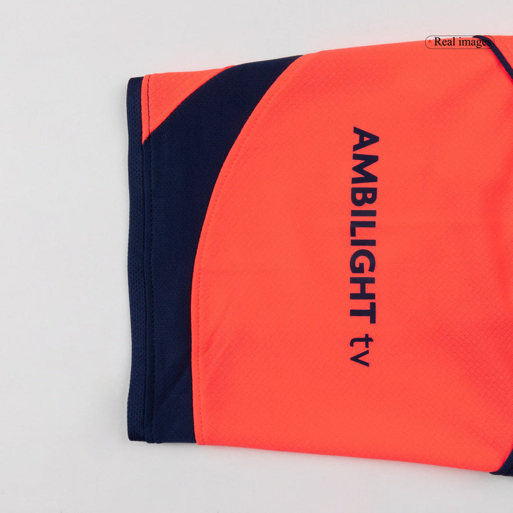 RAPHINHA #11 Barcelone Third Maillot 2025/26 Orange - UCL