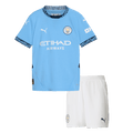 Manchester City Domicile Maillot Kit 2024/25 Enfant