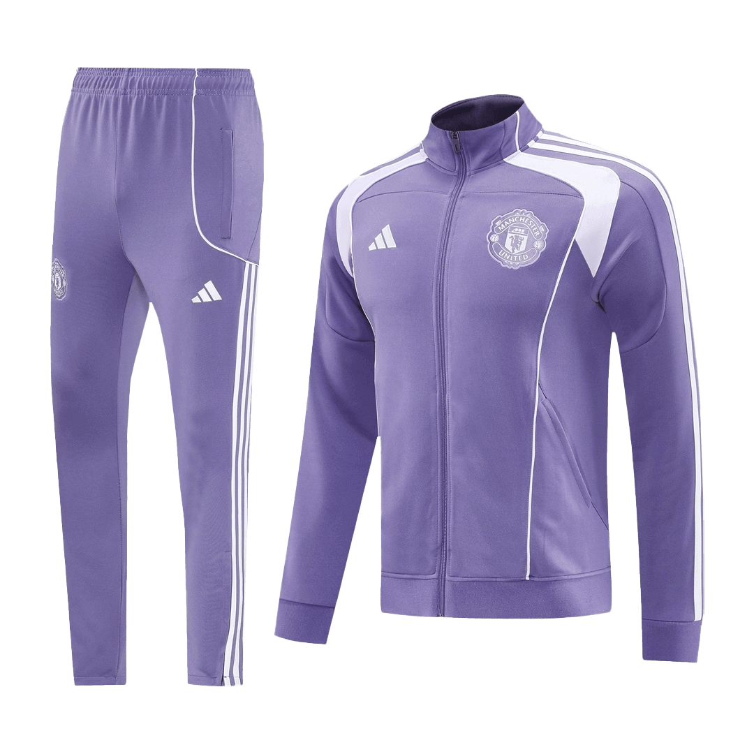 Manchester United Veste de Football Kit 2025/26 Violet