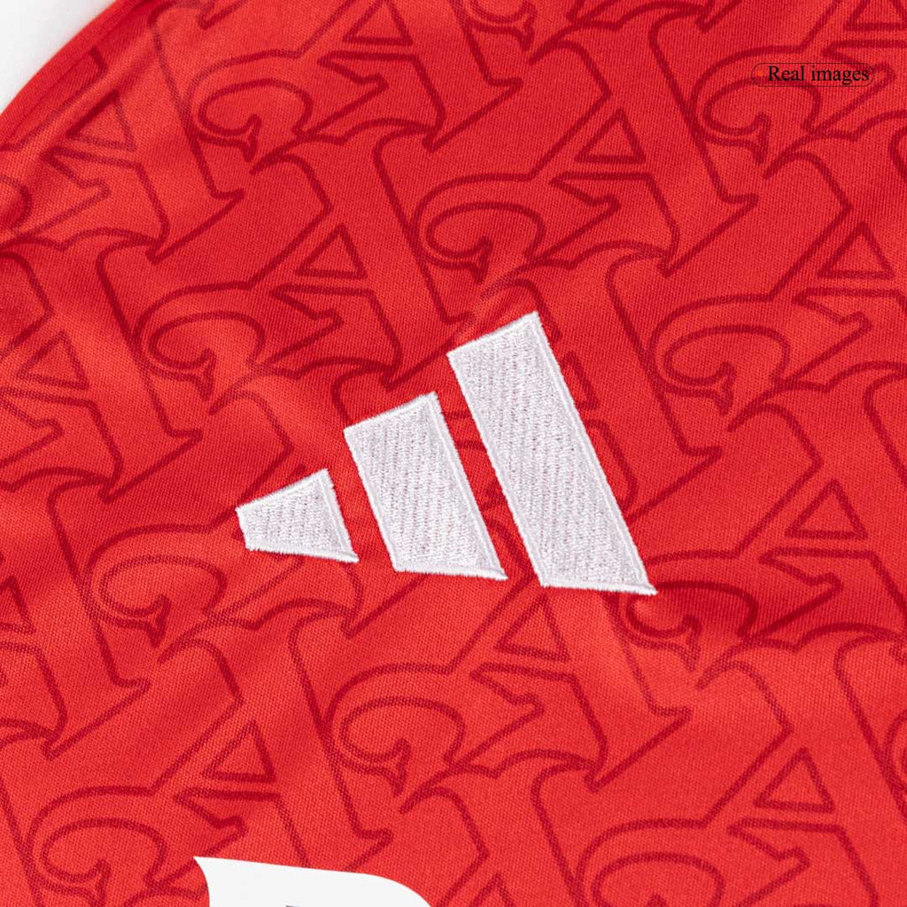 SALIBA #2 Arsenal Domicile Maillot 2025/26 Rouge - Super