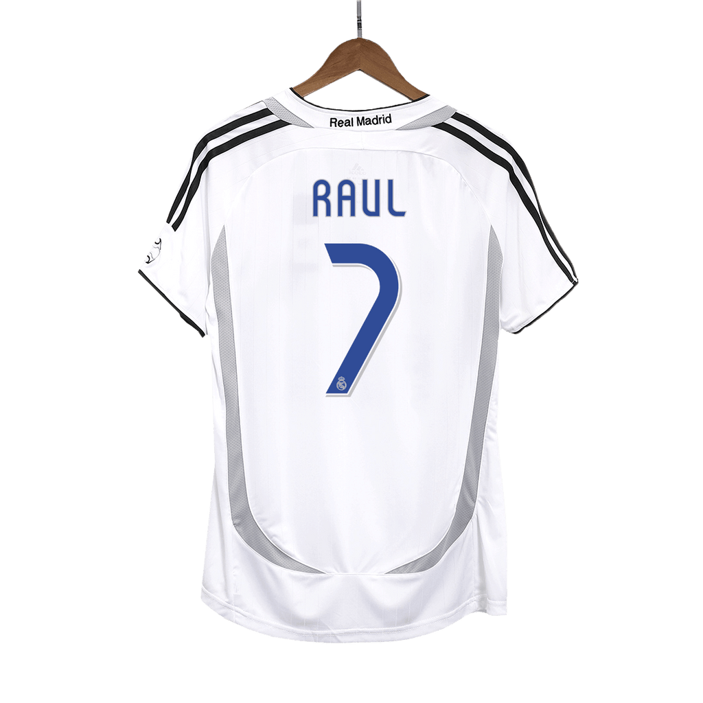 RAUL #7 Retro Real Madrid Domicile Maillot 2006/07