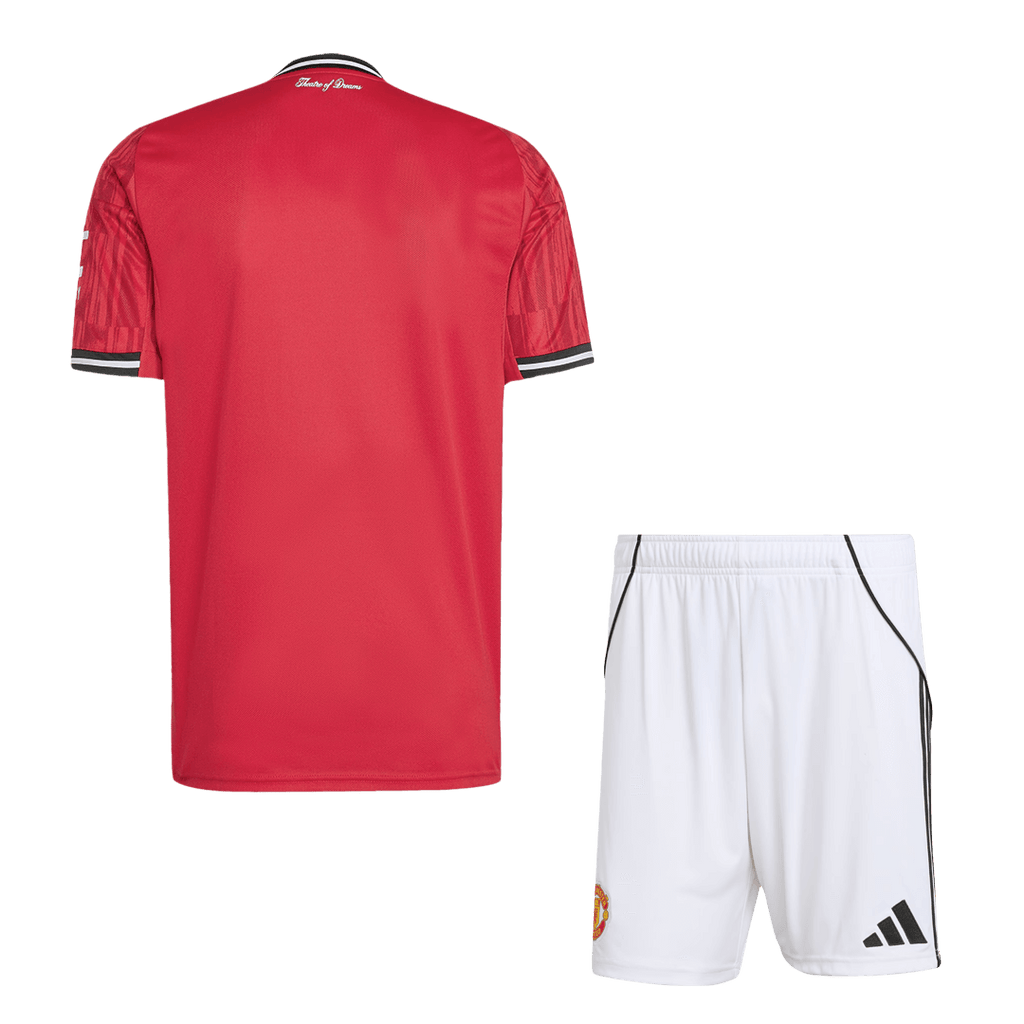 Manchester United Domicile Maillot Kit 2025/26 Rouge