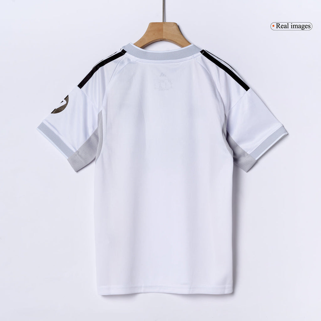 Real Madrid Domicile Maillot Kit 2025/26 Junior Blanc