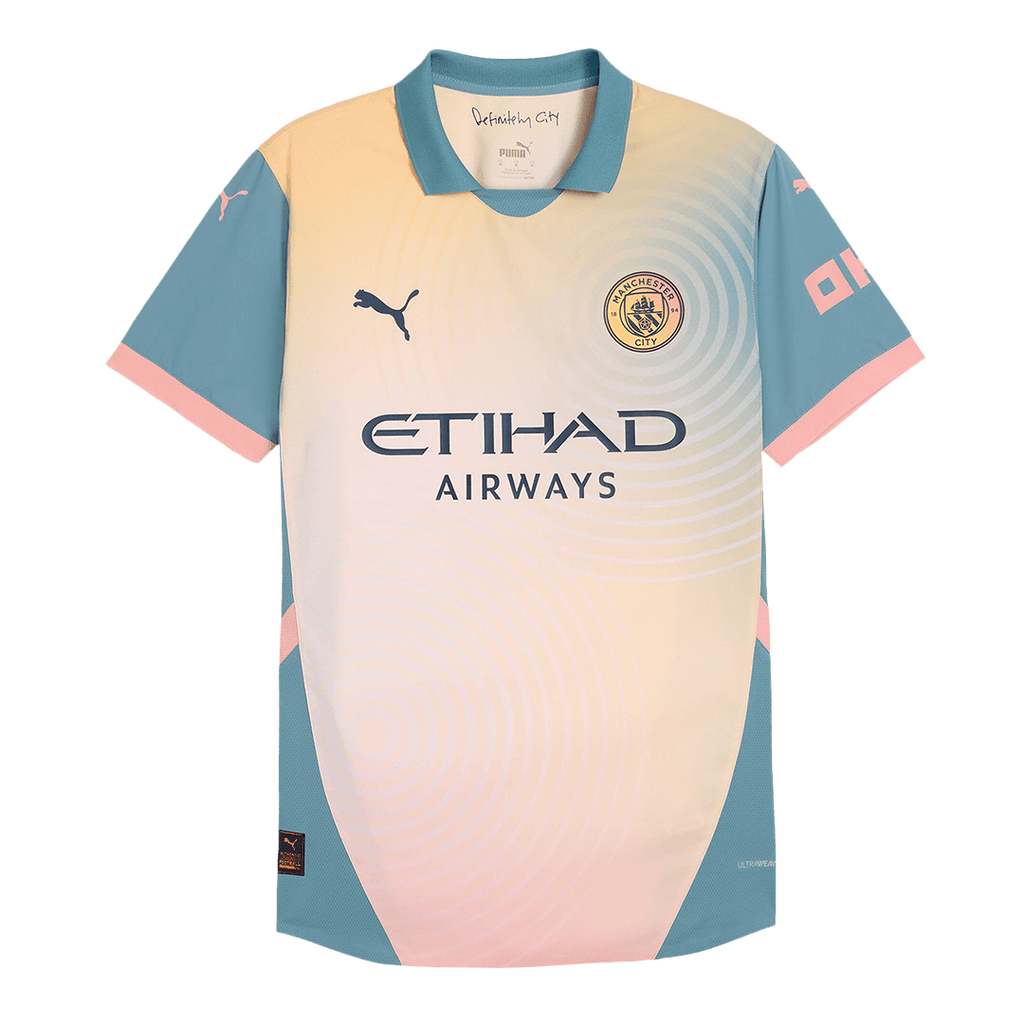 HAALAND #9 Manchester City Fourth Maillot 2024/25 Authentique - Definitely City (UCL)