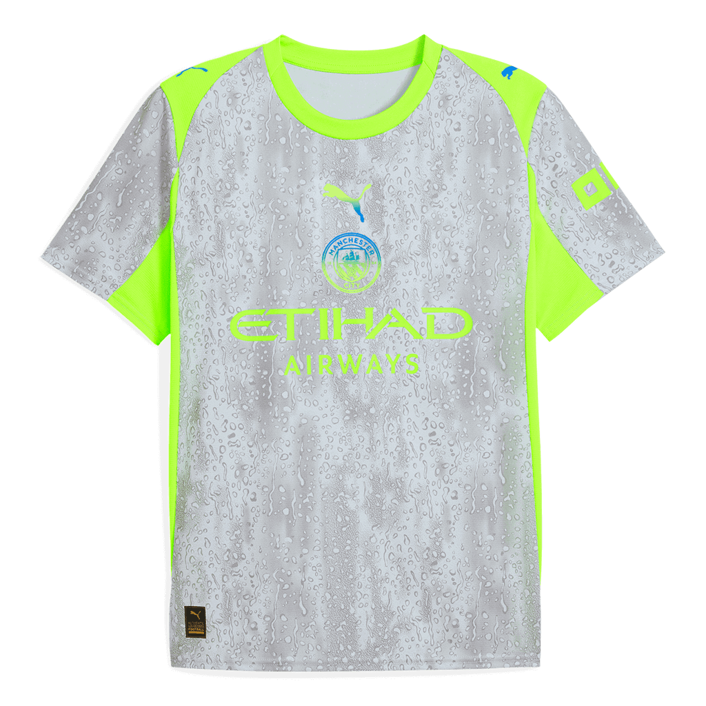 Manchester City Third Maillot 2025/26 Gris