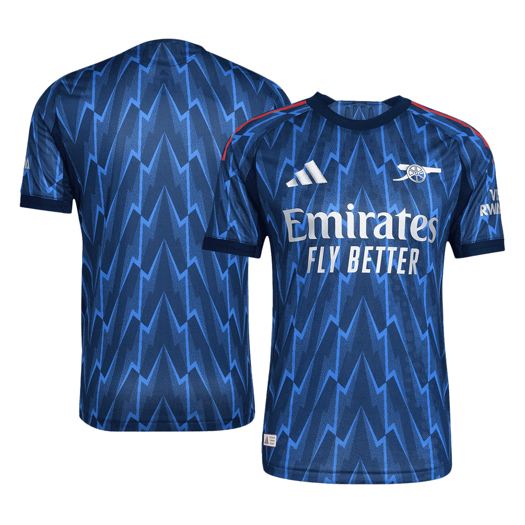 Arsenal Extérieur Maillot 2025/26 Bleu Authentique