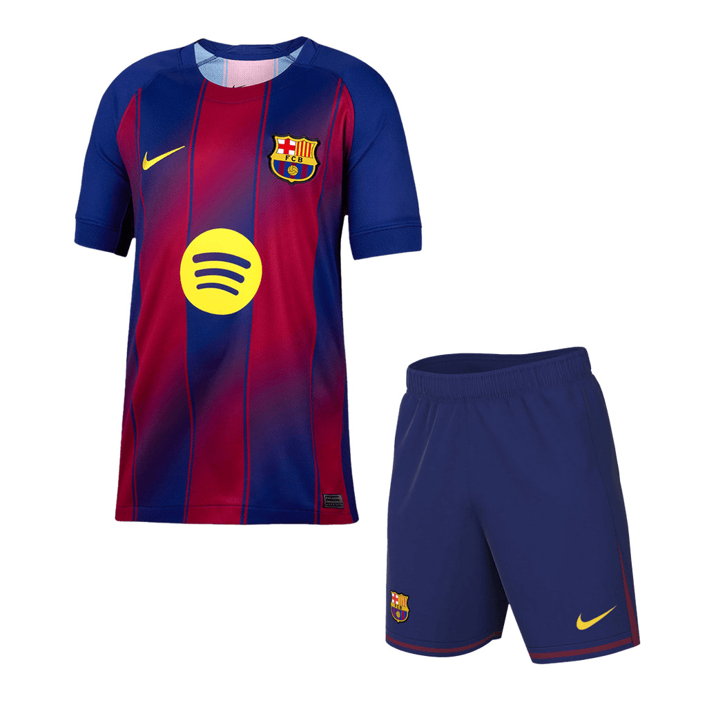 Barcelone Domicile Maillot Kit 2025/26
