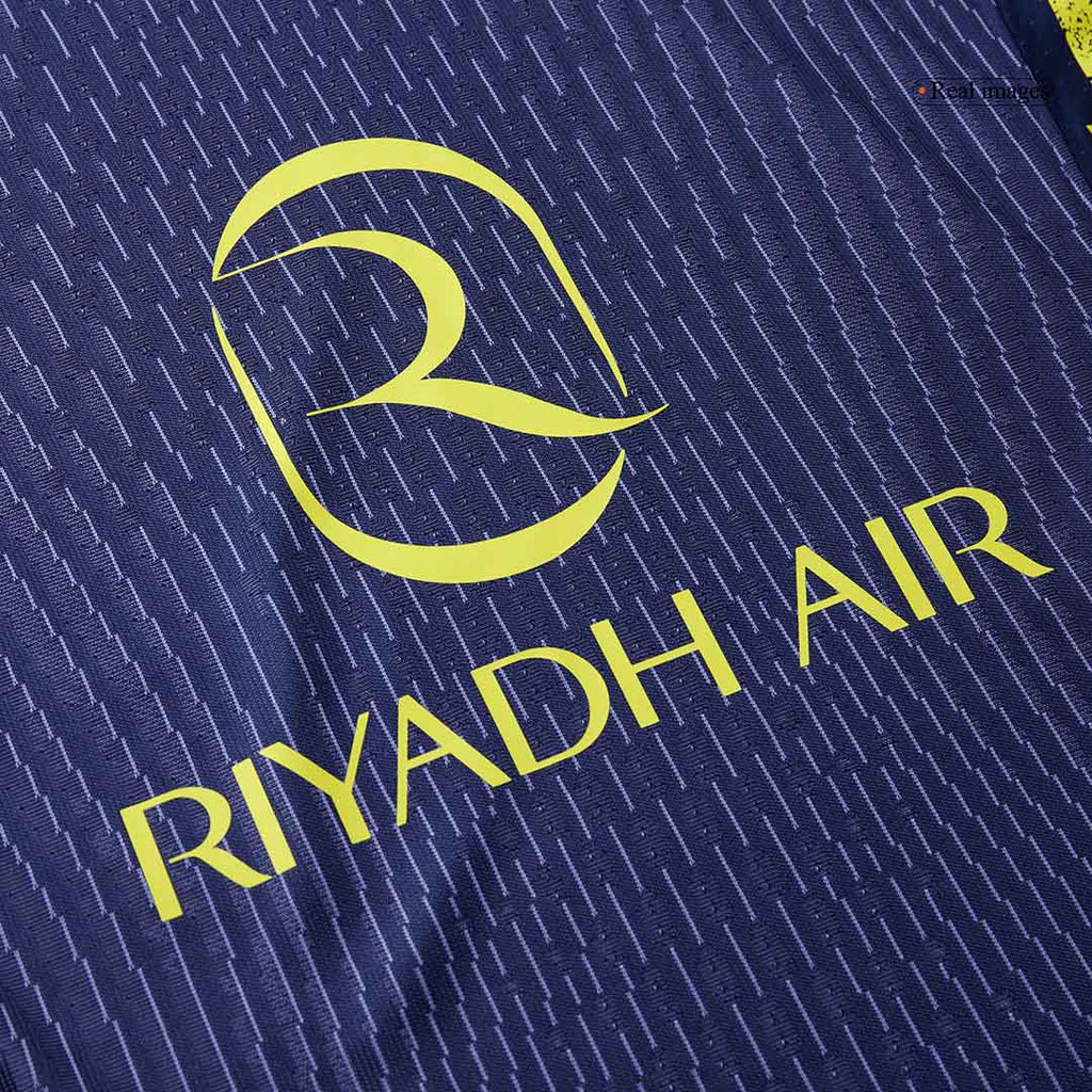 Atlético Extérieur Maillot 2025/26 Bleu marine Authentique