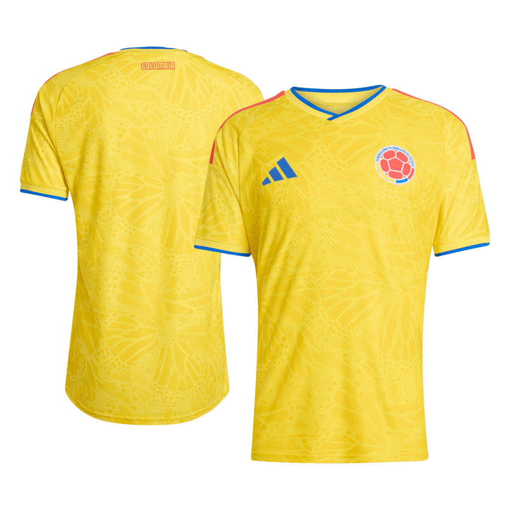 Colombie Domicile Maillot Coupe du Monde 2026 Jaune Joueur