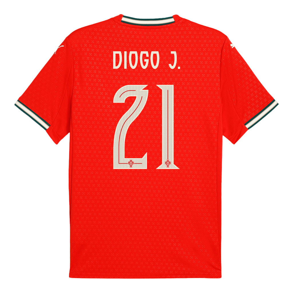 DIOGO J. #21 Portugal Domicile Maillot 2025