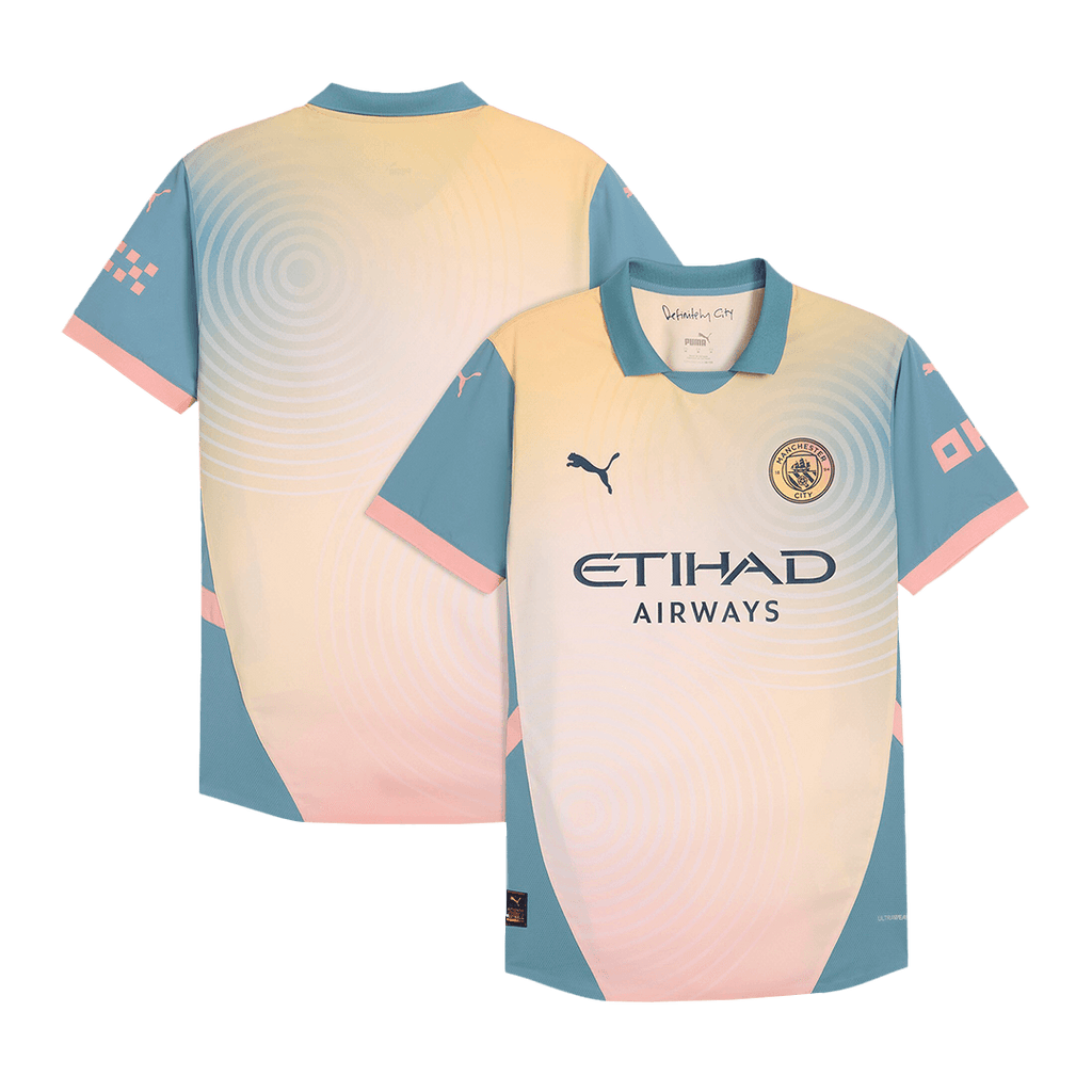 Manchester City Fourth Maillot 2024/25 Authentique - Definitely City (UCL) Grande Taille