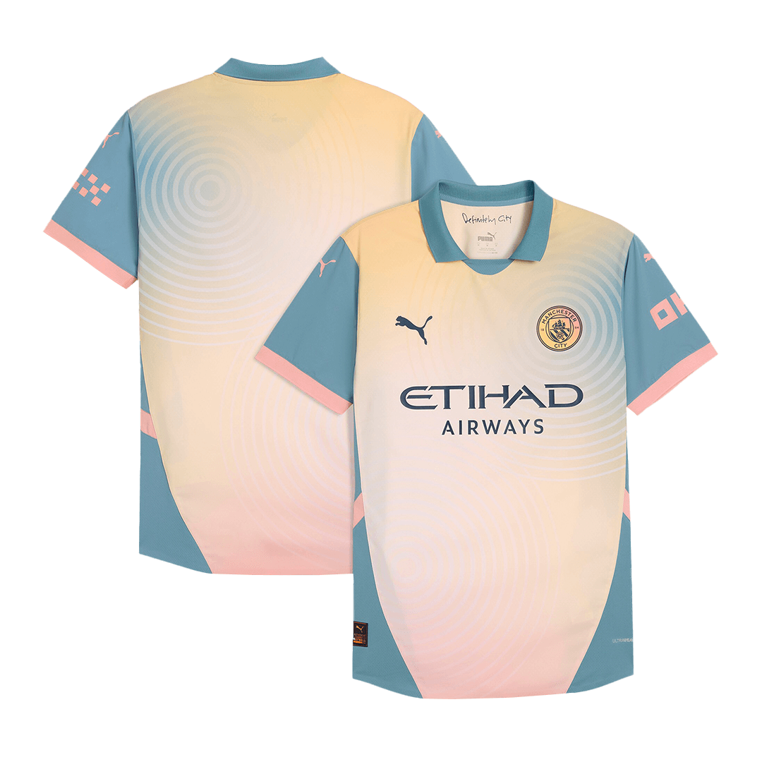Manchester City Fourth Maillot 2024/25 Authentique - Definitely City (UCL) Grande Taille