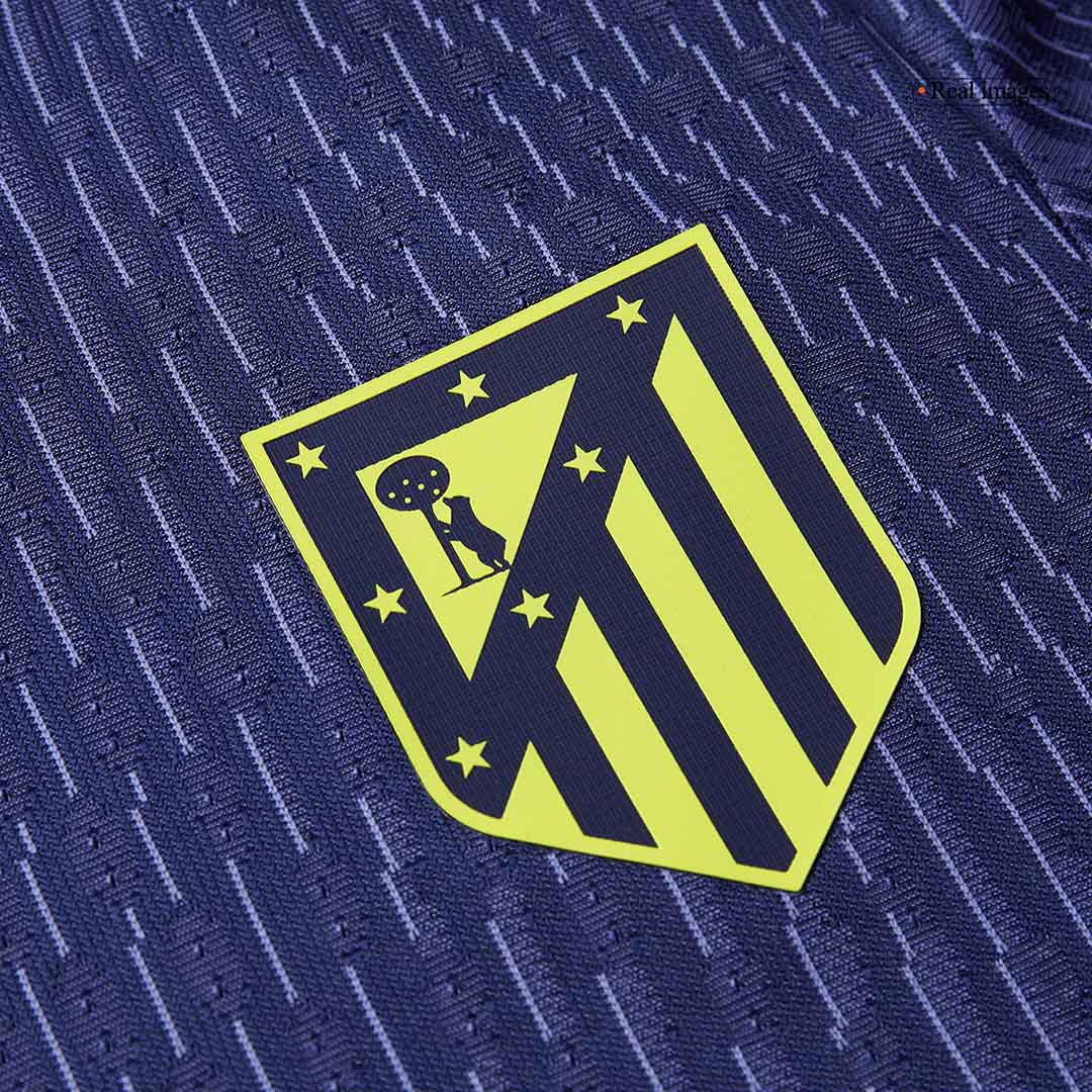 Atlético Extérieur Maillot 2025/26 Bleu marine Authentique