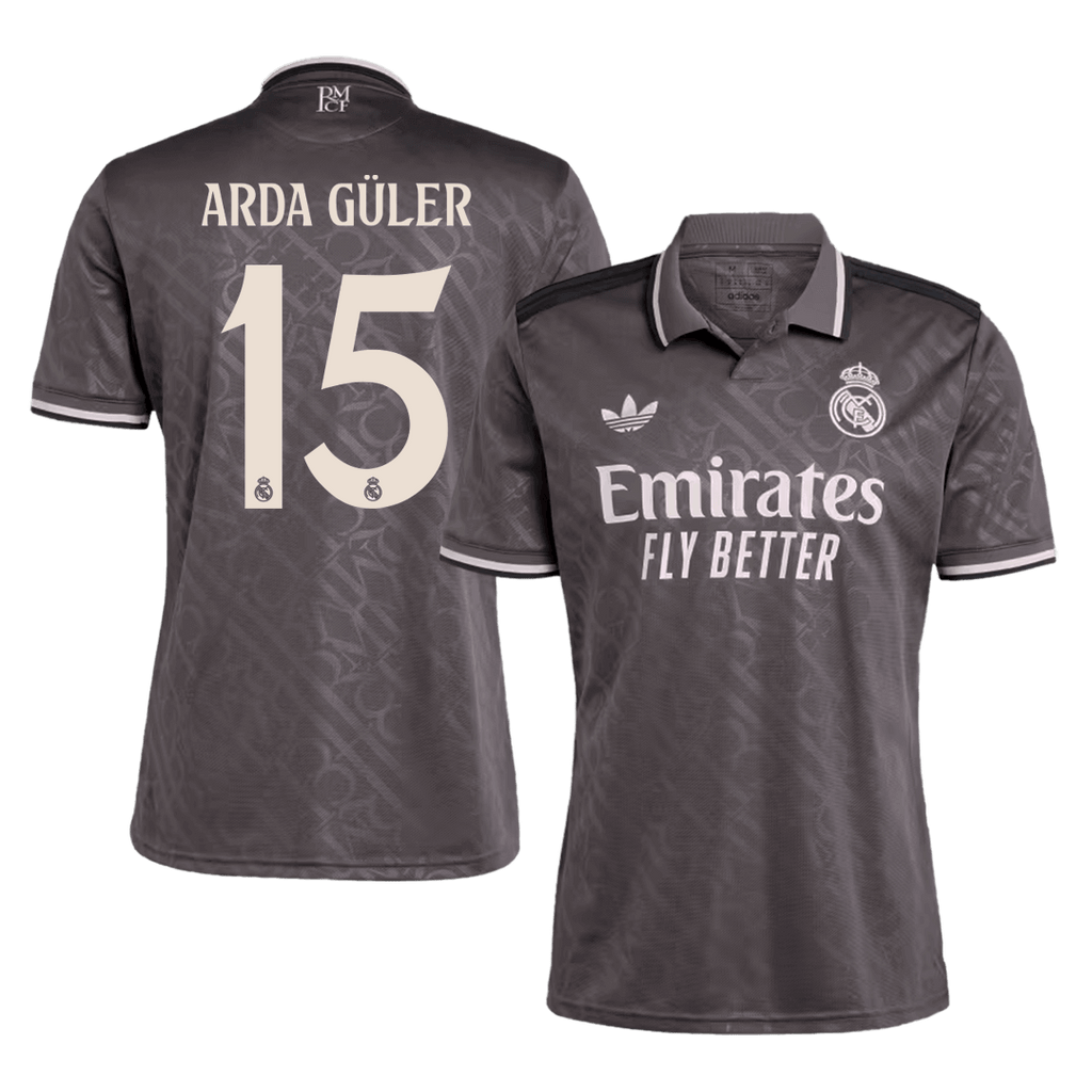 ARDA GÜLER #15 Real Madrid Third Maillot 2024/25 - Super