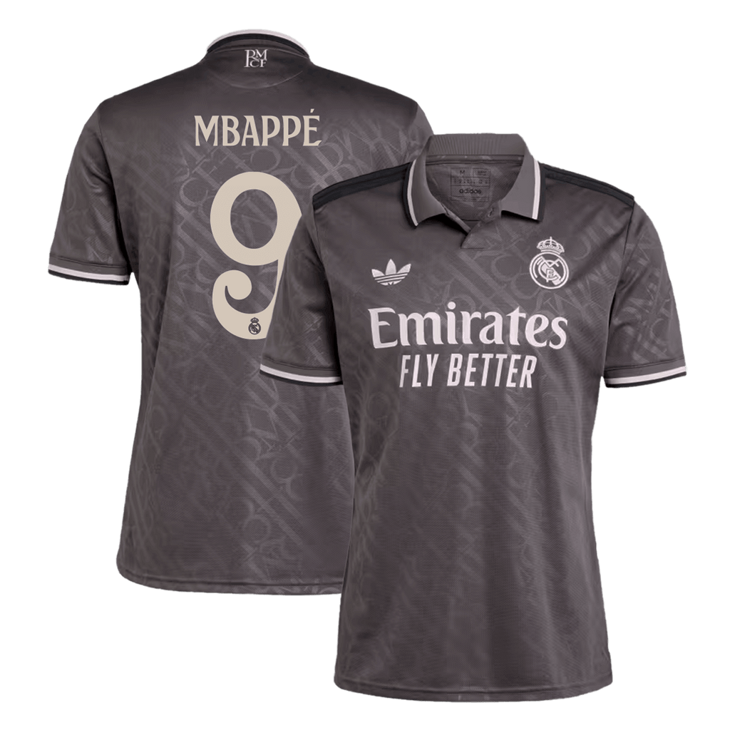 MBAPPÉ #9 Real Madrid Third Maillot 2024/25 - Super