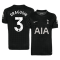 DRAGUSIN #3 Tottenham Hotspur Extérieur Maillot 2025/26 Noir