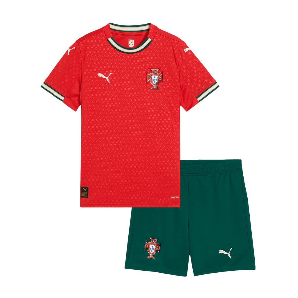 Portugal Domicile Maillot Kit 2025 Enfant