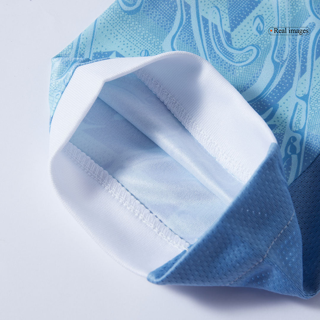 KALULU #15 Juventus Extérieur Maillot 2025/26 Bleu