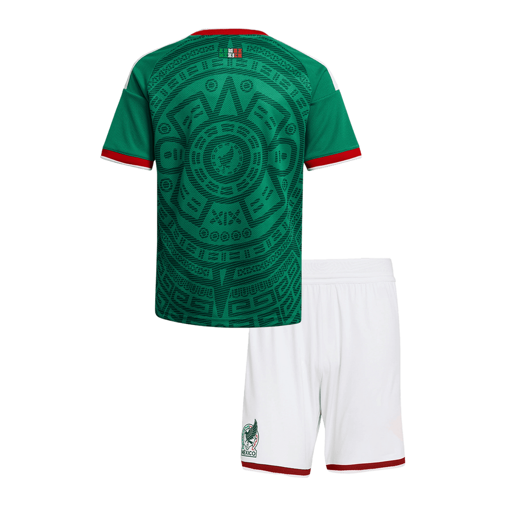 Mexique Domicile Maillot Kit 2025/26 Junior Vert