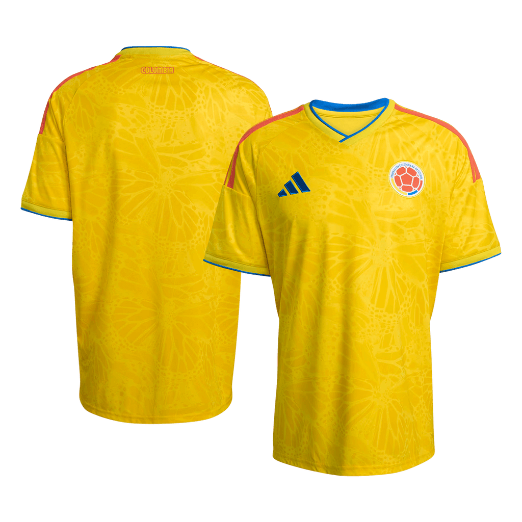 Colombie Domicile Maillot Kit Coupe du Monde 2026 Jaune