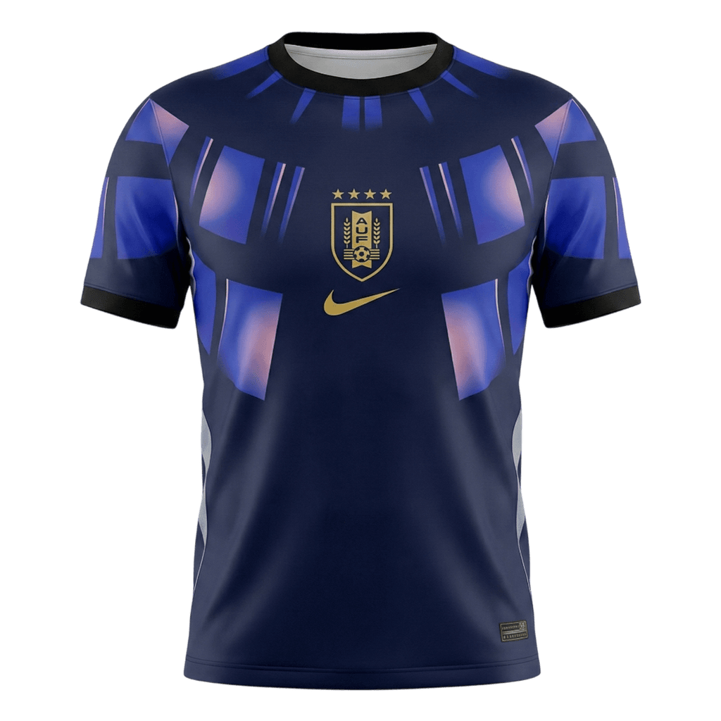Uruguay Extérieur Maillot - Coupe du Monde 2026 Bleu marine