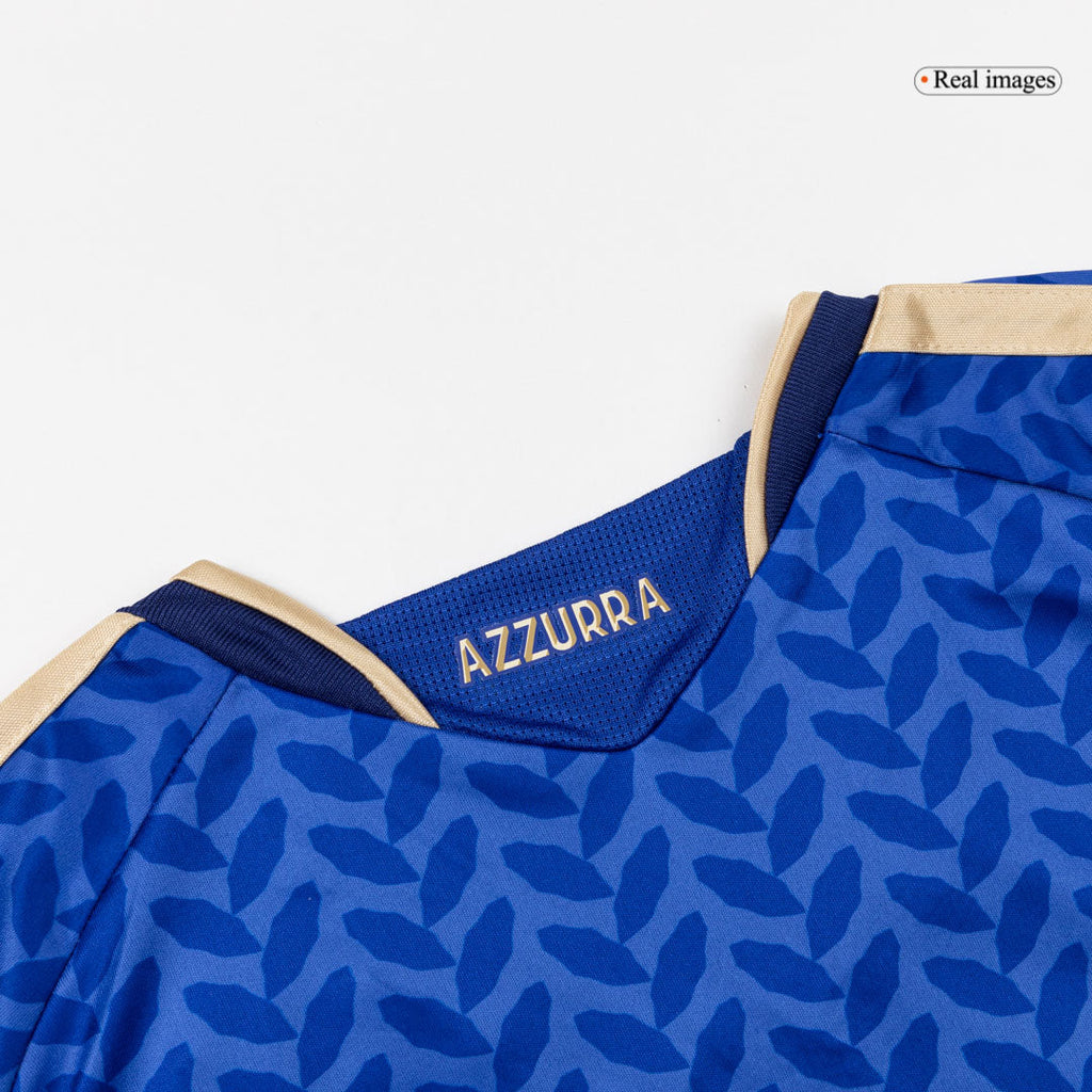 Italie Domicile Maillot Kit - Coupe du Monde 2026 Bleu