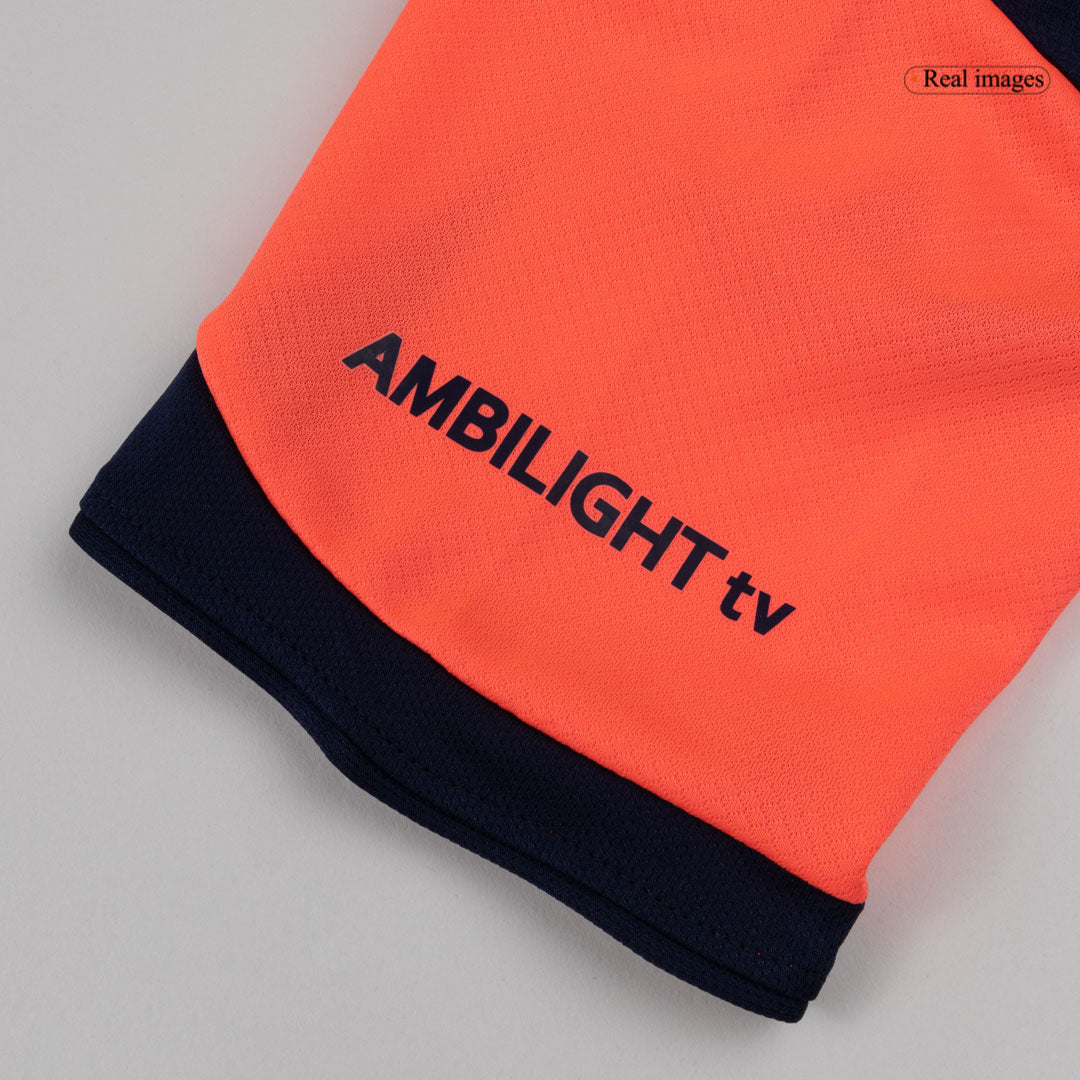 Barcelone Third Maillot Kit 2025/26 Junior Orange