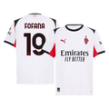 FOFANA #19 AC Milan Extérieur Maillot 2025/26 Blanc