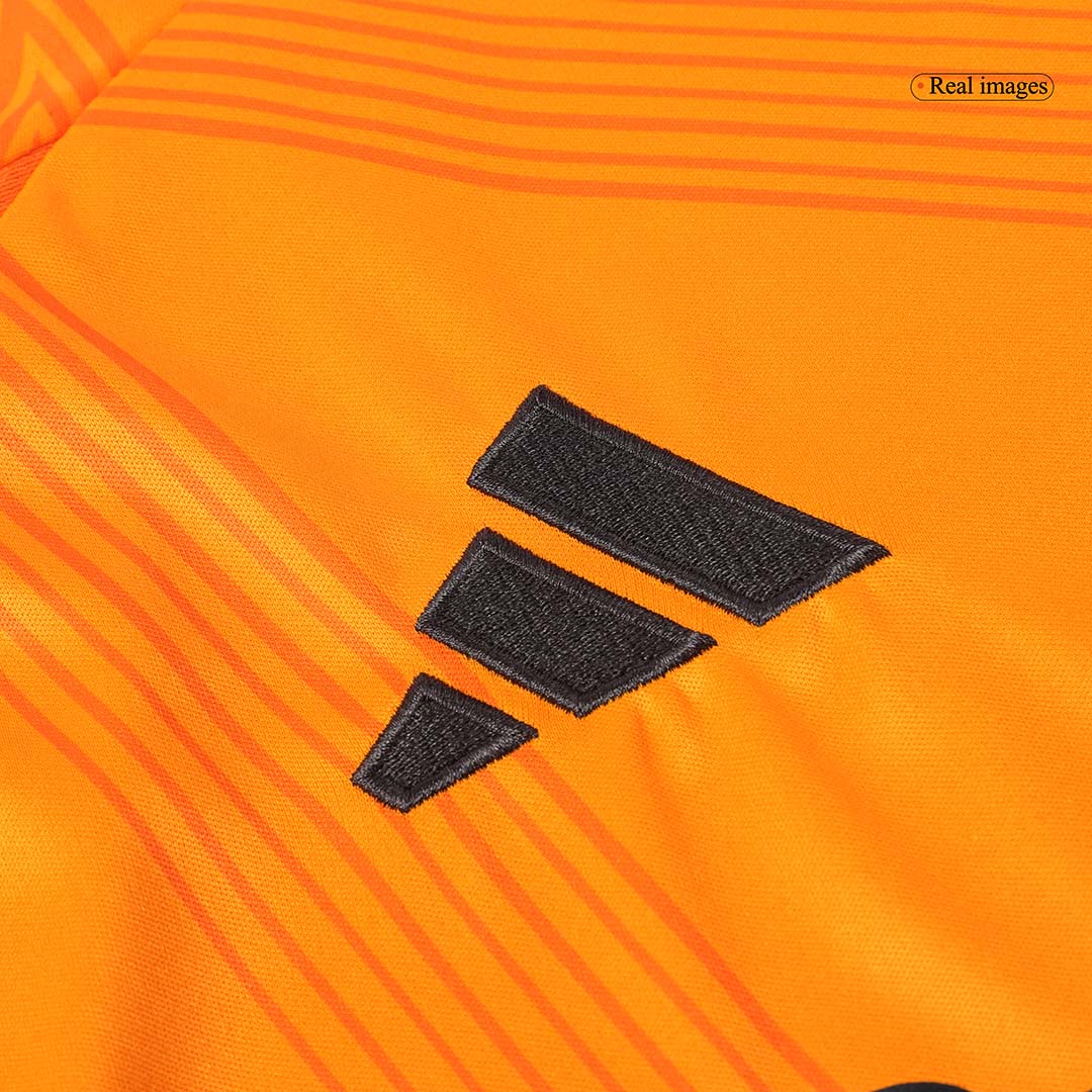 Real Madrid Extérieur Maillot Manches Longues 2024/25 Grande Taille