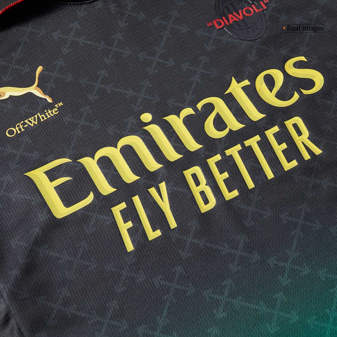 Milan AC Fourth Away Maillot Kit 2024/25 Junior