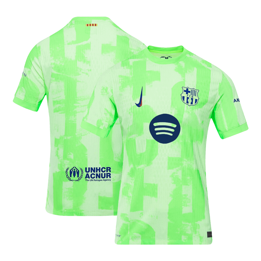 Barcelone Third Maillot 2024/25 Authentique - Spotify Logo Without Text